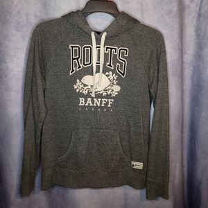 Roots Banff Canada Grey Hoodie